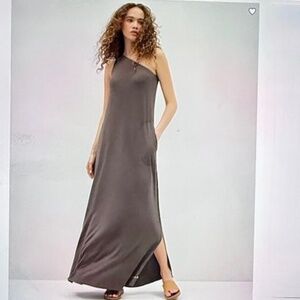 SOMA SOFT JERSEY One-Shoulder Maxi Bra Dress.  NWT * XL*